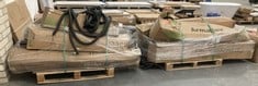 2 X PALLETS OF ASSORTED ITEMS TO INCLUDE ARMACELL ARMAFLEX EVO SLIT 19 X 67MM PIPE 2M - ITEM NO. IAFEU19067100 (KERBSIDE PALLET DELIVERY)