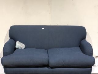 JOHNLEWIS 2 SEATER COUCH BLUE (003332235)