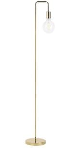 BELIANI SAVENA GOLD FLOOR LAMP TO INCLUDE CEILING LIGHT PENDANT