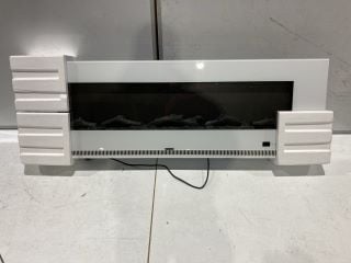 AURORA INSERT FIRE 60" WHITE