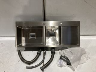 STAINLESS STEEL SINK SATIN / 1000X400X205MM