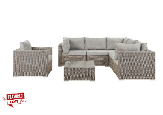 BELIANI 4 PIECE GARDEN CONTARE SET - TOTAL RRP £1979.00