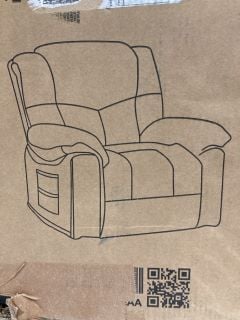 1 X LIFT CHAIR BROWN