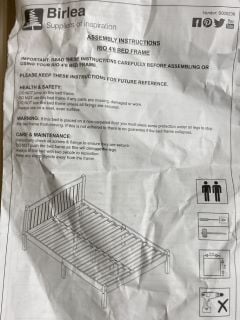 1 X RIO 4FT6 BED FRAME