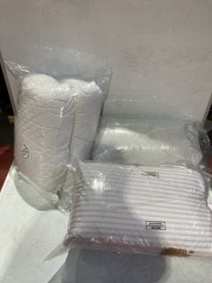 1 X PALLET OF ITEMS TO INCLUDE  QTY MATTRESS PROTECTOR ,DUVETS,PILLOWS