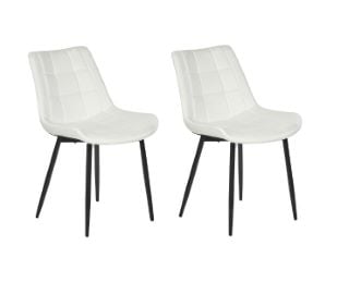 BELIANI 2 PIECE CHAIR SET RRP £119