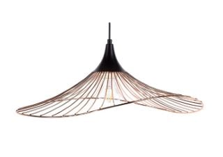 3 X BELIANI METAL PENDANT LAMP COPPER MAZARO