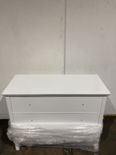 WHITE JOHN LEWIS CHEST DRAWER