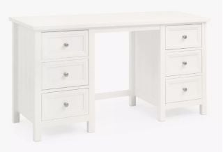 SURF WHITE JOHN LEWIS DRESSING TABLE