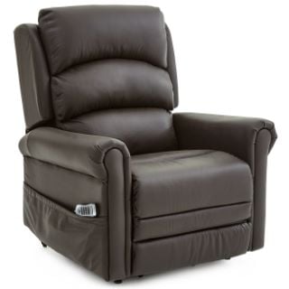 CARECO STANDARD CHOCOLATE COMFORT SEEKER CELESTE RISER RECLINER - RRP £2280