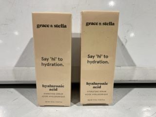 1 X BOX OF GRACE & STELLA HYALURONIC ACID