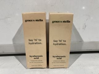 1 X BOX OF GRACE & STELLA HYALURONIC ACID