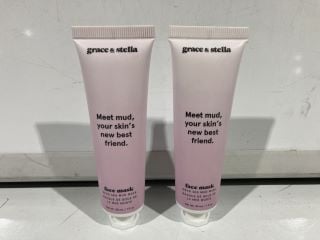 1 X BOX GRACE & STELLA DEAD SEA MUD FACE MASK 30ML