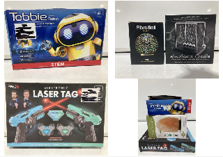 QTY OF ITEMS TO INCLUDE ELECTRONIC LASER TAG