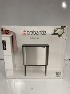 BRABANTIA BO TOUCH BIN 36L SOFT BEIGE RRP £150