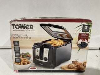 QTY OF ITEMS TO INCLUDE TOWER 2300W 3 LITRE DEEP FAT FRYER  TOTAL RRP £110