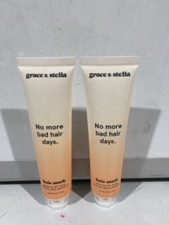 1 X BOX GRACE & STELLA HAIR MASK RESCUE MY HAIR 30ML