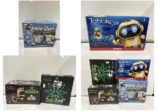 QTY OF ITEMS TO INCLUDE TOBBIE THE ROBOT