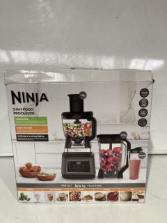 NINJA 3-IN-1 FOOD PROCESSOR 1200W MOTOR BASE 1.8L FOOD PROCESSOR BOWL & CHOPPING BLADE RRP £149