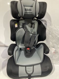 QTY OF ITEMS TO INCLUDE KIDOOLAS CAR SEAT AGE 9M-12YRS