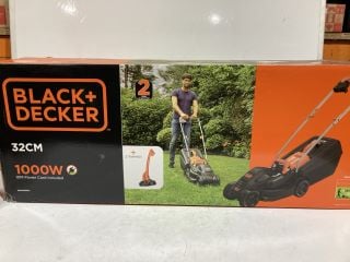 1X BLACK+DECKER 32CM, 1000W LAWN MOWER