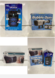 QTY OF ITEMS TO INCLUDE WINNING ULTIMATE BUBBLE GUN