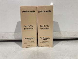 1 X BOX OF GRACE & STELLA  HYALURONIC ACID