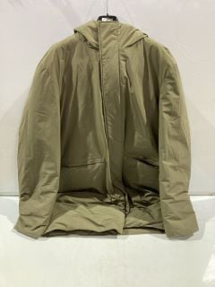 KHAKI DESIGNER MNG COAT XXL