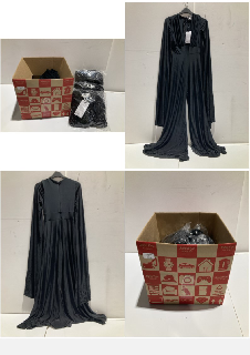 BOX OF CLOTHING ITEMS TO INCLUDE FOREVER UNIQUE BLACK DRESS SIZE 6 RRP £240