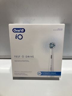 4 X ORAL B IQ  TEST DRIVE ELECTRIC TOOTHBRUSHES