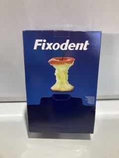 ITEMS TO INCLUDE FIXODENT DENTURE ADHESIVE BOXES