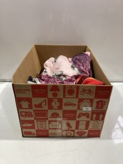 A BOX OF DESIGNER CLOTHES TO INCLUDE F&F DREAM BIG PINK PANDA HOODIE