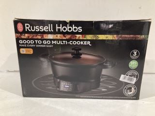 ITEMS TO INCLUDE RUSSELL HOBBS MULTI COOKER