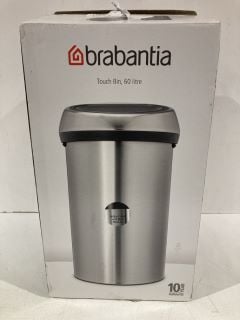 BRABANTIA TOUCH SENSOR 60 LITRE BIN