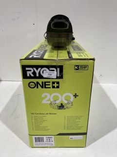 RYOBI 18V ONE+ CORDLESS JET BLOWER