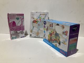 ITEMS TO INCLUDE VTECH 4-IN-1 ALPHABET TRAIN