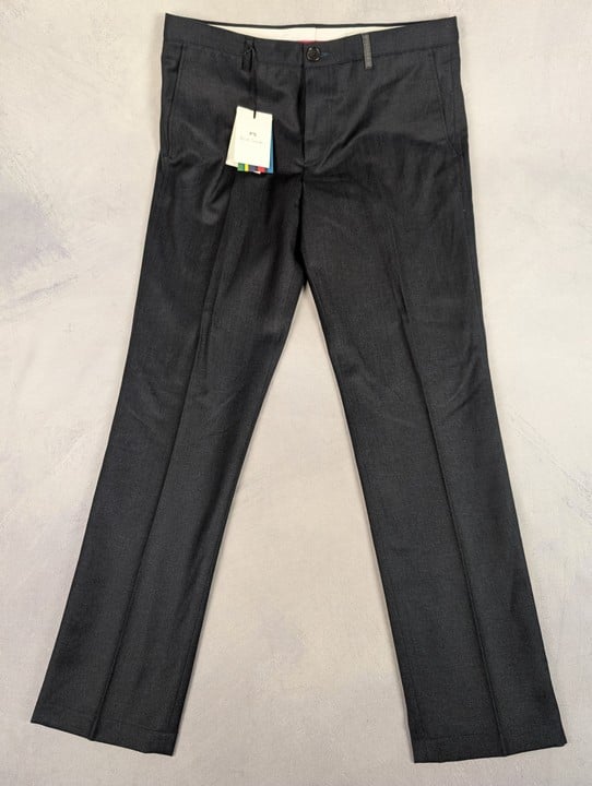 Paul Smith Men'S Chino Mid Fit. Size: 34, Made From: 52% Cotton 48% Wool. Rrp: £175