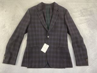 Paul Smith Gent'S Tailored Fit 2 Btn Jacket. Size: 40/50, Made From: 100 Wool. Rrp: £730