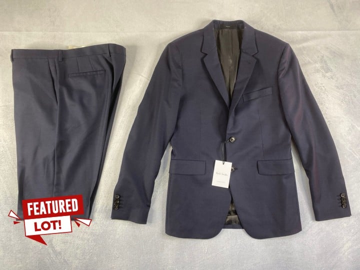 Paul Smith Gent'S Slim Fit 2Btn Suit. Size: 36/46, Made From: 100% Wool. Rrp: £1145