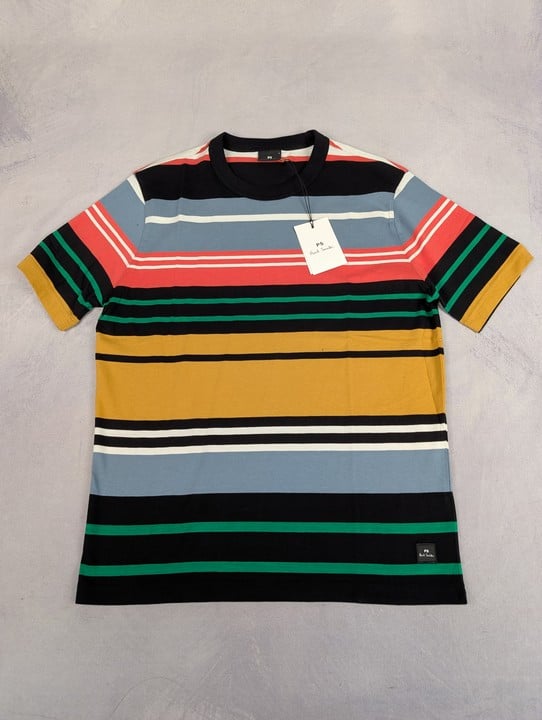 Paul Smith Men'S Ss Tshirt. Size: S, Made From: 100  Organic Cotton. Rrp: £80