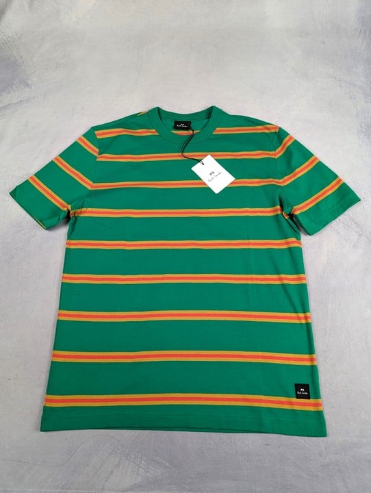 Paul Smith Men'S Ss Tshirt. Size: S, Made From: 100  Organic Cotton. Rrp: £80