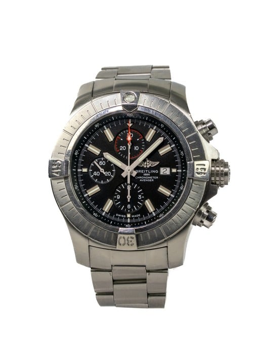 Breitling Super Avenger Automatic Watch. Please see full description below, including important notes prior to bidding.