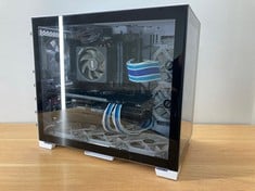 CUSTOM BUILT PC IN WHITE/BLACK. (WITH BOX NO SSD OR HDD). 32 GB RAM, , RTX 3060 [JPTC72528]