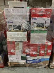 HP PALLET OF ASSORTED ITEMS PRINTERS. [JPTC72690] (KERBSIDE PALLET DELIVERY)