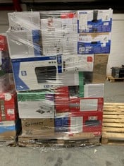 HP PALLET OF ASSORTED ITEMS PRINTERS. [JPTC72691] (KERBSIDE PALLET DELIVERY)