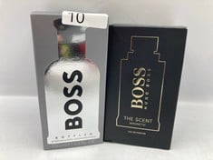 BOSS THE SCENT MAGNETIC FOR HIM EAU DE PARFUM 50ML + BOSS BOTTLED AFTERSHAVE 100ML: LOCATION - A RACK