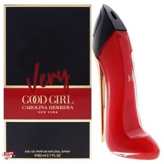 CAROLINA HERRERA VERY GOOD GIRL EAU DE PARFUM 80ML (SEALED): LOCATION - A RACK