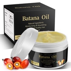 16 X NATURAL BATANA OIL FOR HAIR GROWTH, 100% PURE HAIR OIL FROM HONDURAS, HAIR CONDITIONER REPAIR DAMAGED HAIR, 3.4 OZ PREVENT HAIR LOSS, STRENGTHENING HAIR, ELIMINATES SPLIT ENDS FOR MEN & WOMEN, B