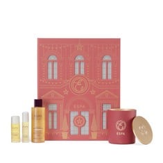 2 X ESPA | POSITIVITY COLLECTION | ORANGE, GARDENIA & BERGAMOT | INCLUDES A CANDLE, SHOWER GEL, BODY OIL & PULSE POINT OIL.: LOCATION - A RACK