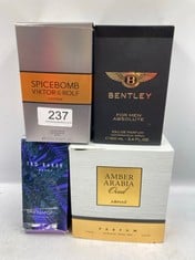 QUANTITY OF  ITEMS TO INCLUDE BENTLEY ABSOLUTE EAU DE PARFUM FOR MEN, MULTICOLOURED, WOODY, 100 ML: LOCATION - A RACK